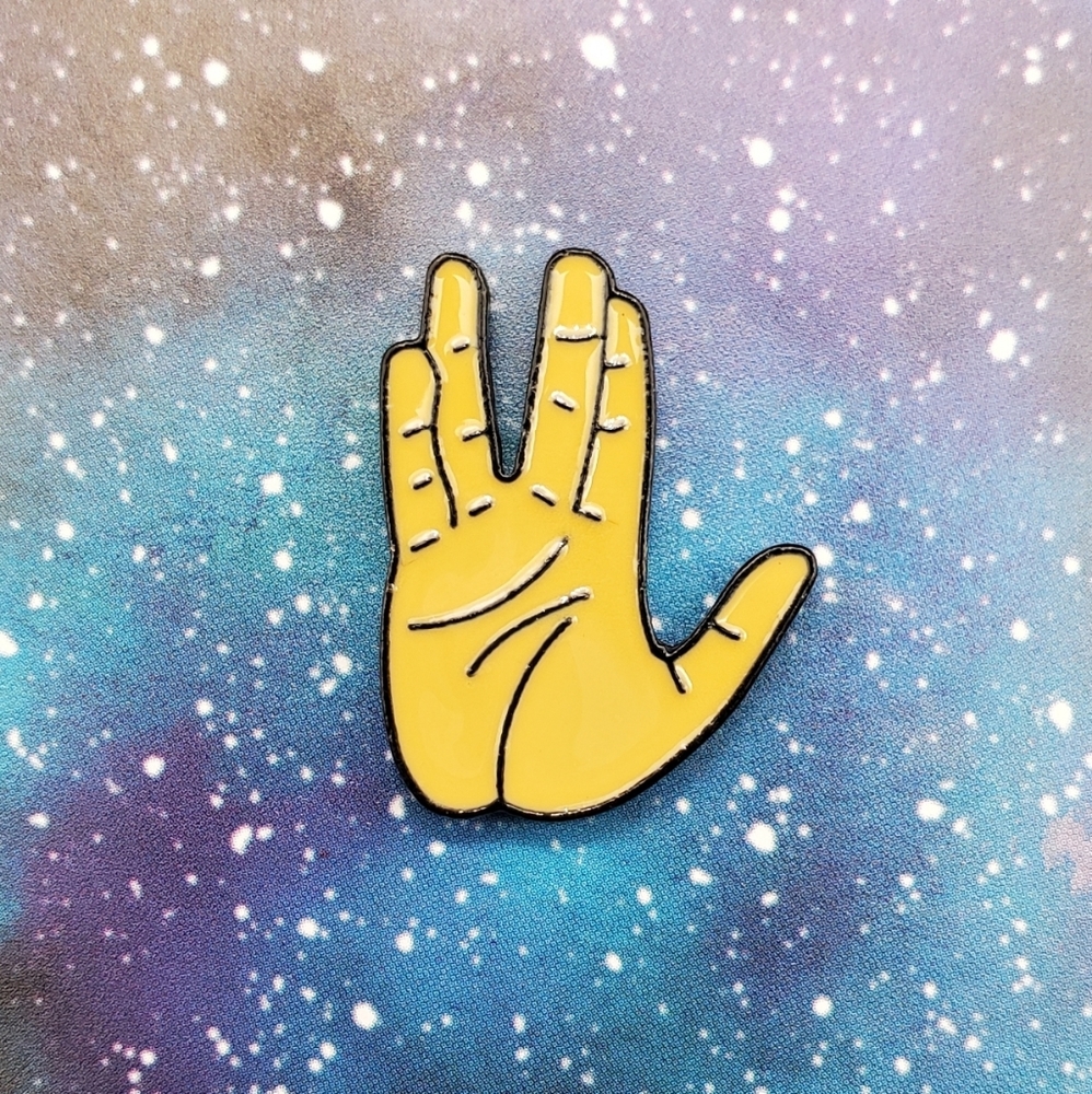 Star Trek Vulcan Live Long and Prosper Pin - Picture 1 of 3